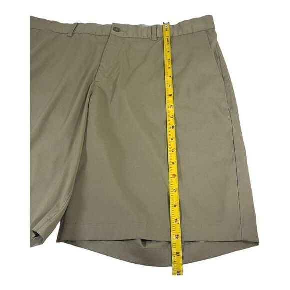 Nike Men's Khaki Golf Shorts Size 38 Beige Standard Dri Fit Athletic Bermuda - Picture 5 of 5